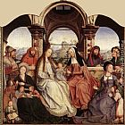 Quentin Massys Wall Art - St Anne Altarpiece (central panel)